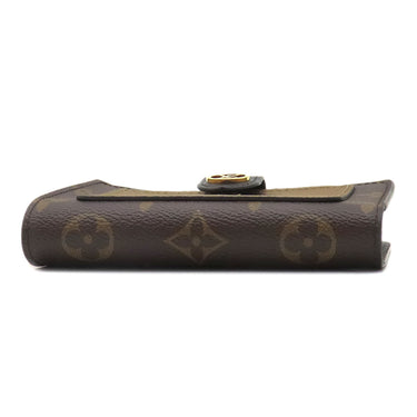 ルイヴィトン LOUIS VUITTON ポルトフォイユ ジュリエット M69432 モノグラム モノグラムキャンバス モノグラムリバースキャンバス 二つ折り財布 ゴールド金具 茶 LVサークル