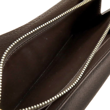 ルイヴィトン LOUIS VUITTON ポルトフォイユ サラ N61734 ダミエエベヌ ダミエキャンバス 長財布 ゴールド金具 茶 二つ折り
