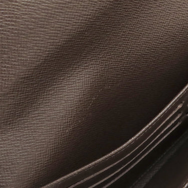 ルイヴィトン LOUIS VUITTON ポルトフォイユ サラ N61734 ダミエエベヌ ダミエキャンバス 長財布 ゴールド金具 茶 二つ折り