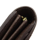 ルイヴィトン LOUIS VUITTON ポルトフォイユ サラ N61734 ダミエエベヌ ダミエキャンバス 長財布 ゴールド金具 茶 二つ折り