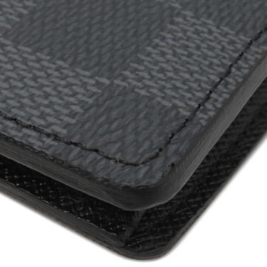 ルイヴィトン LOUIS VUITTON ポルトフォイユ ブラザ N62665 ダミエグラフィット ダミエグラフィットキャンバス 長財布 シルバー金具 黒 グレー