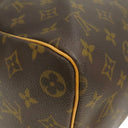 ルイヴィトン LOUIS VUITTON キーポル 45 M41428 モノグラム モノグラムキャンバス ボストンバッグ ゴールド金具 茶 鍵・パドロック・ネームタグ・ポワニエ欠品