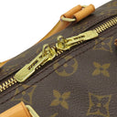 ルイヴィトン LOUIS VUITTON キーポル 45 M41428 モノグラム モノグラムキャンバス ボストンバッグ ゴールド金具 茶 鍵・パドロック・ネームタグ・ポワニエ欠品