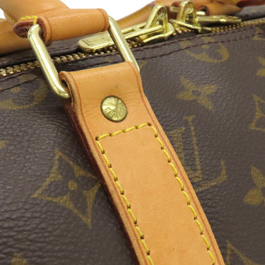 ルイヴィトン LOUIS VUITTON キーポル 45 M41428 モノグラム モノグラムキャンバス ボストンバッグ ゴールド金具 茶 鍵・パドロック・ネームタグ・ポワニエ欠品