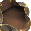 ルイヴィトン LOUIS VUITTON キーポル 45 M41428 モノグラム モノグラムキャンバス ボストンバッグ ゴールド金具 茶 鍵・パドロック・ネームタグ・ポワニエ欠品