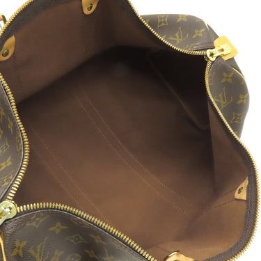 ルイヴィトン LOUIS VUITTON キーポル 45 M41428 モノグラム モノグラムキャンバス ボストンバッグ ゴールド金具 茶 鍵・パドロック・ネームタグ・ポワニエ欠品