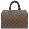 ルイヴィトン LOUIS VUITTON スピーディ 25 N41532 ダミエエベヌ ダミエキャンバス ハンドバッグ ゴールド金具 茶 ボストン 鍵・パドロック欠品
