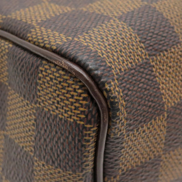 ルイヴィトン LOUIS VUITTON スピーディ 25 N41532 ダミエエベヌ ダミエキャンバス ハンドバッグ ゴールド金具 茶 ボストン 鍵・パドロック欠品
