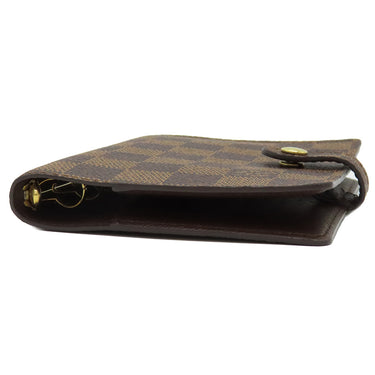 ルイヴィトン LOUIS VUITTON アジェンダ PM R20700 ダミエエベヌ ダミエキャンバス 手帳カバー 茶 システム手帳 ダイアリー スケジュール帳