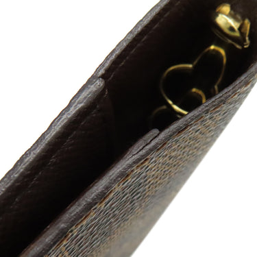 ルイヴィトン LOUIS VUITTON アジェンダ PM R20700 ダミエエベヌ ダミエキャンバス 手帳カバー 茶 システム手帳 ダイアリー スケジュール帳