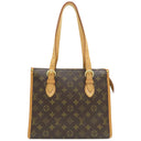 ルイヴィトン LOUIS VUITTON ポパンクール オ M40007 モノグラム モノグラムキャンバス ショルダーバッグ ゴールド金具 茶 肩掛け トートバッグ