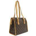 ルイヴィトン LOUIS VUITTON ポパンクール オ M40007 モノグラム モノグラムキャンバス ショルダーバッグ ゴールド金具 茶 肩掛け トートバッグ