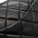 シャネル CHANEL マトラッセ 25 Wチェーン A01112 ブラック ラムスキン ショルダーバッグ ゴールド金具 黒 ダブルフラップ ダブルチェーン