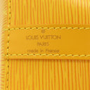 ルイヴィトン LOUIS VUITTON プチノエ M44109 タッシリイエロー エピレザー ショルダーバッグ ゴールド金具 巾着 黄