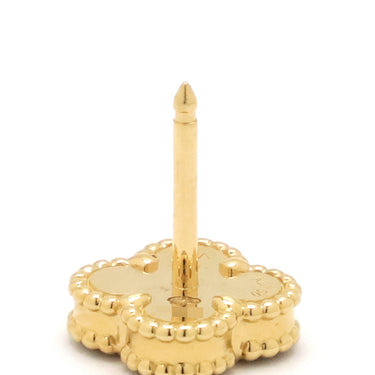 ヴァンクリーフアーペル Van Cleef & Arpels スウィート アルハンブラ VCARA44900 ブラック×イエローゴールド K18YG オニキス ピアス 750YG 18K オニキス