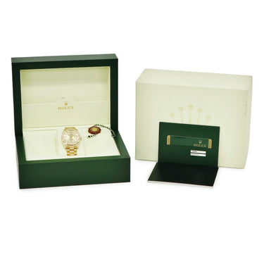 腕時計 ロレックス ROLEX デイデイト 36 118348A 自動巻き メンズ K番 K18YG無垢 純正ダイヤ シャンパン