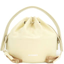 ジルサンダー Jil Sander タッセルバッグ ホワイト レザー 2WAYバッグ シルバー金具 アイボリー ハンドバッグ ショルダー