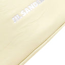 ジルサンダー Jil Sander タッセルバッグ ホワイト レザー 2WAYバッグ シルバー金具 アイボリー ハンドバッグ ショルダー