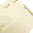 ジルサンダー Jil Sander タッセルバッグ ホワイト レザー 2WAYバッグ シルバー金具 アイボリー ハンドバッグ ショルダー