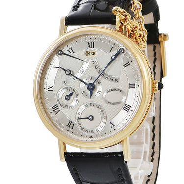 腕時計 ブレゲ BREGUET クラシック グランド コンプリケーション 3470 BA 自動巻き メンズ OH済 K18YG無垢 イクエーションオブタイム