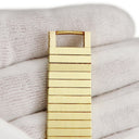 腕時計 ピアジェ PIAGET ミニ ウォーホル 75121 クオーツ メンズ OH済 K18YG無垢 ダイヤ ルビー イエローゴールド ヴィンテージ