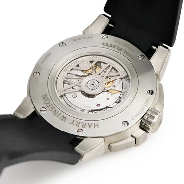 腕時計 ハリーウィンストン Harry Winston オーシャン プロジェクト Z8 デュアルタイム OCEATZ44ZZ009 自動巻き メンズ 黒 青 赤 GMT 限定