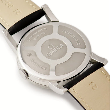 腕時計 オメガ OMEGA スペシャリティーズ パイロット 516.13.41.10.01.001 自動巻き メンズ スモールセコンド ブラック ローマン