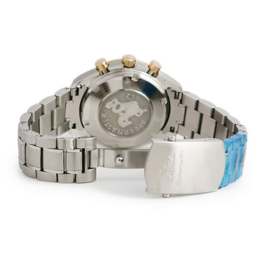 腕時計 オメガ OMEGA スピードマスター デイデイト 323.21.40.40.01.001 自動巻き メンズ K18RG×SS ブラック