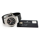 腕時計 ウブロ HUBLOT ビッグバン スチール 301.SX.130.RX 自動巻き メンズ クロノグラフ ブラック スモールセコンド デイト