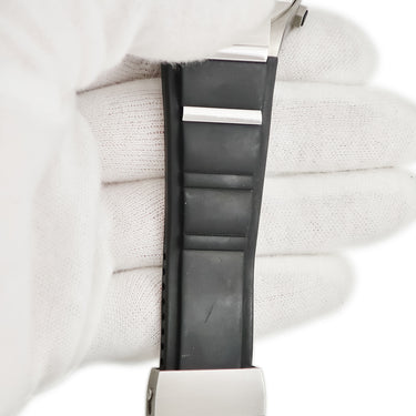 腕時計 ピアジェ PIAGET ポロ 45 クロノグラフ P10534 G0A34002 自動巻き メンズ ブラック バー デイト 2タイムゾーン表示