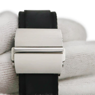 腕時計 ピアジェ PIAGET ポロ 45 クロノグラフ P10534 G0A34002 自動巻き メンズ ブラック バー デイト 2タイムゾーン表示