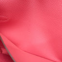 エルメス HERMES ケリーウォレット ロング ローズアザレ ヴォーエプソン 長財布 ゴールド金具