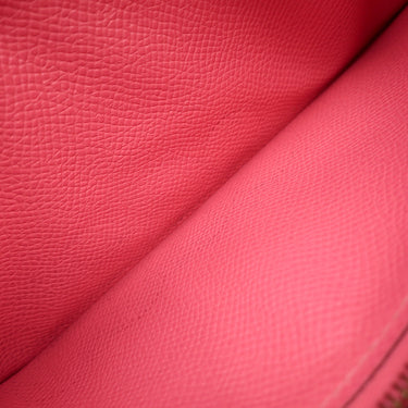 エルメス HERMES ケリーウォレット ロング ローズアザレ ヴォーエプソン 長財布 ゴールド金具