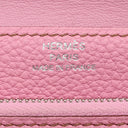 エルメス HERMES ドゴン コンパクト ピンク トゴ 二つ折り財布 シルバー金具