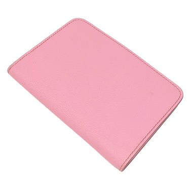 エルメス HERMES ドゴン コンパクト ピンク トゴ 二つ折り財布 シルバー金具