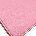 エルメス HERMES ドゴン コンパクト ピンク トゴ 二つ折り財布 シルバー金具