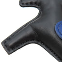 エルメス HERMES ロデオPM ブラック×ブルーサフィール×ゴールド アニューミロ バッグチャーム 黒 青 茶