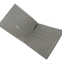 エルメス HERMES ポーカー グラファイト×エタン エバーカラー 二つ折り財布 シルバー金具 バイカラー 二つ折り財布 マネークリップ