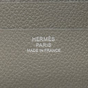 エルメス HERMES ポーカー グラファイト×エタン エバーカラー 二つ折り財布 シルバー金具 バイカラー 二つ折り財布 マネークリップ