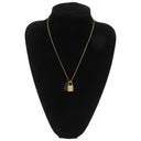 エルメス HERMES オーケリー ペンダント ブラックXローズゴールド GP ヴォースイフト ネックレス ピンクゴールド カデナ 黒