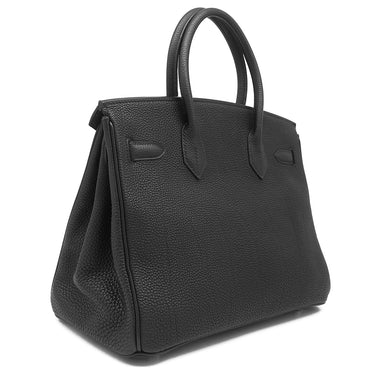 エルメス HERMES バーキン30 ブラック トゴ ハンドバッグ ゴールド金具 黒