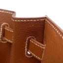 エルメス HERMES ケリー32 外縫い ノアゼット クシュベル 2WAYバッグ シルバー金具 ノアゼット 茶 ショルダー