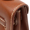 エルメス HERMES ケリー32 外縫い ノアゼット クシュベル 2WAYバッグ シルバー金具 ノアゼット 茶 ショルダー