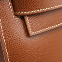 エルメス HERMES ケリー32 外縫い ノアゼット クシュベル 2WAYバッグ シルバー金具 ノアゼット 茶 ショルダー