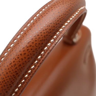 エルメス HERMES ケリー32 外縫い ノアゼット クシュベル 2WAYバッグ シルバー金具 ノアゼット 茶 ショルダー