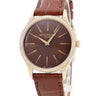 腕時計 パテックフィリップ PATEK PHILIPPE カラトラバ 4897R-001 手巻き レディース OH済 K18RG無垢 純正ダイヤ チョコレートブラウン