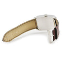 腕時計 フランクミュラー FRANCK MULLER ロングアイランド シークレットアワーズ 1300SEHI 自動巻き メンズ シルバー レクタンギュラー