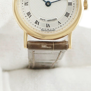 腕時計 ブレゲ BREGUET クラシック エクストラスリム 8560BA/11/942 手巻き レディース OH済 K18YG無垢 ローマン ブレゲ針