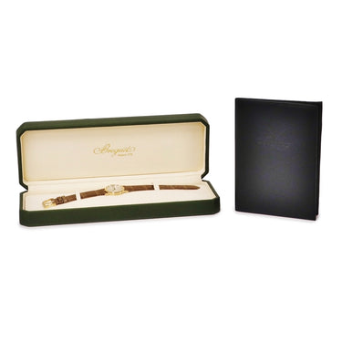 腕時計 ブレゲ BREGUET クラシック エクストラスリム 8560BA/11/942 手巻き レディース OH済 K18YG無垢 ローマン ブレゲ針