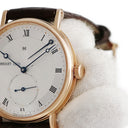 腕時計 ブレゲ BREGUET クラシック パワーリザーブ 5277BR/12/9V6 手巻き メンズ K18RG無垢 スモールセコンド シースルーバック